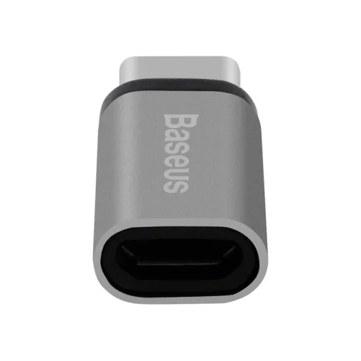 Baseus Sharp Micro USB - Type-C átalakító ezüst - 7