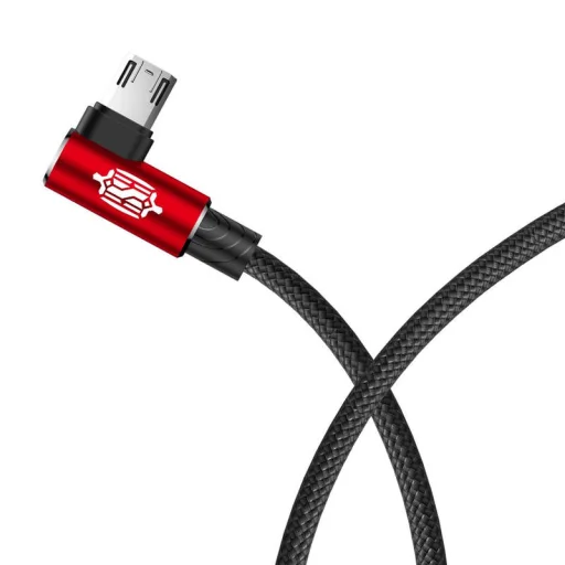 Baseus MVP Double-sided könyök Micro USB kábel 1.5A 2M fekete - 3