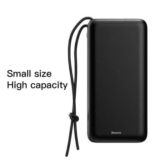 Baseus Mini Q PD powerbank gyorstöltéssel 20000 mAh fekete - 6
