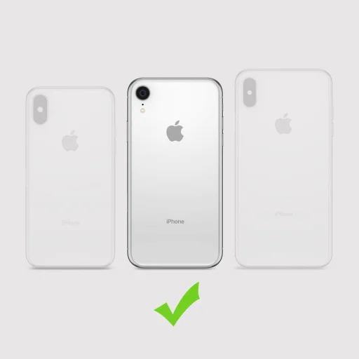 Ringke Fusion X PC tok TPU kerettel iPhone XR fekete terepmintás színben - 2