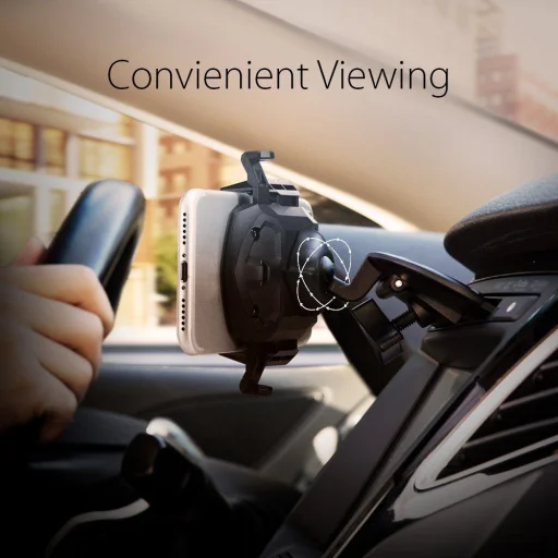 Spigen TS23 CD slot autós telefontartó fekete - 8