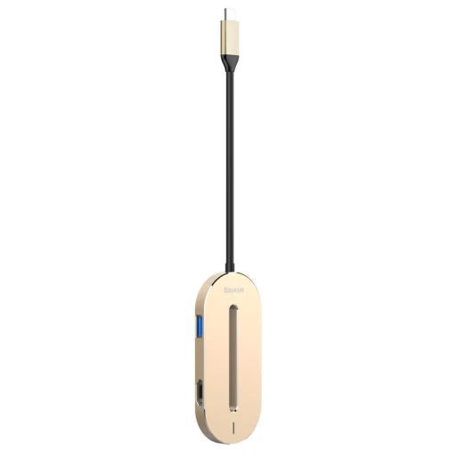 Baseus HUB multifunkciós Type-C konverter arany - 1