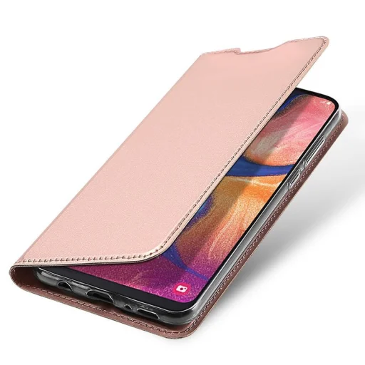 Samsung A10 Dux Ducis Skin Pro fliptok rózsa arany - 2