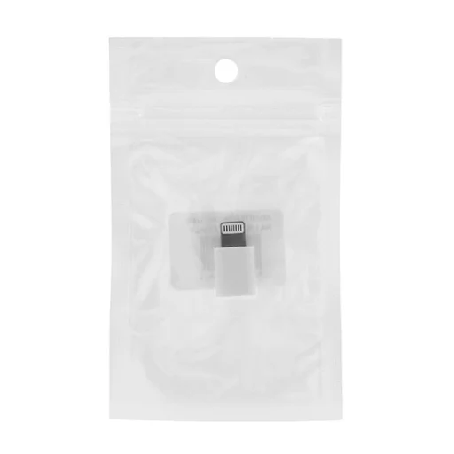 Micro USB - Lightning adapter fehér - 3