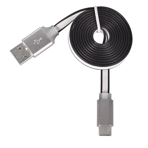 Slim Metal USB-Type C kábel 1m fehér - 1