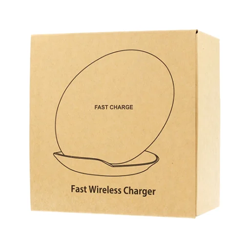 Vezeték nélküli Qi gyorstöltő 2A fekete - 2