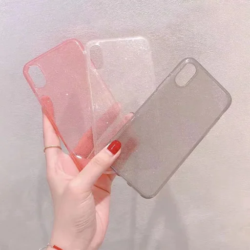 Crystal Glitter tok Samsung A50 pink - 3