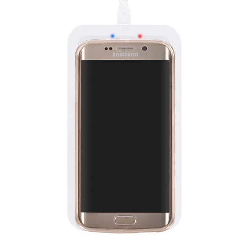 Vezeték nélküli Qi gyorstöltő fehér 2A - 2