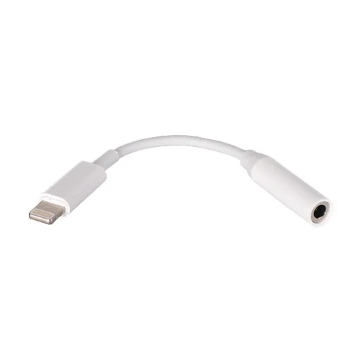 Lightning - 3.5 mm Jack adapter fehér - 1