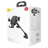 Baseus Gravity vezeték nélküli autós Qi gyorstöltő és telefontartó flexibilis karral fekete thumbnail