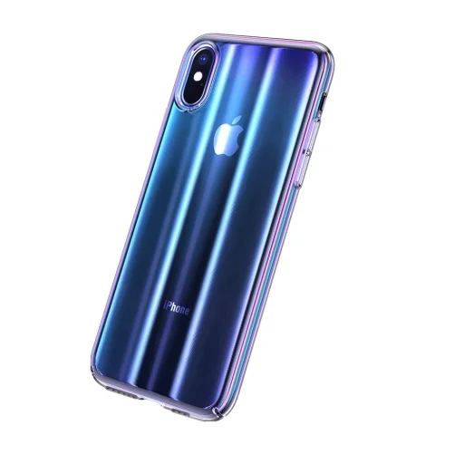 Baseus Aurora Ombre tok iPhone XR kék - 6