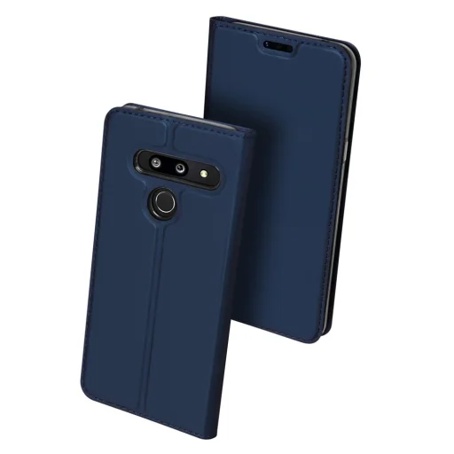 Dux Ducis Skin Pro fliptok LG G8 ThinQ kék - 2