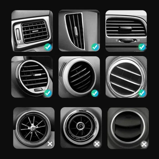 Dux Ducis C2 Gravity autós telefontartó és vezeték nélküli Qi gyorstöltő fekete - 7