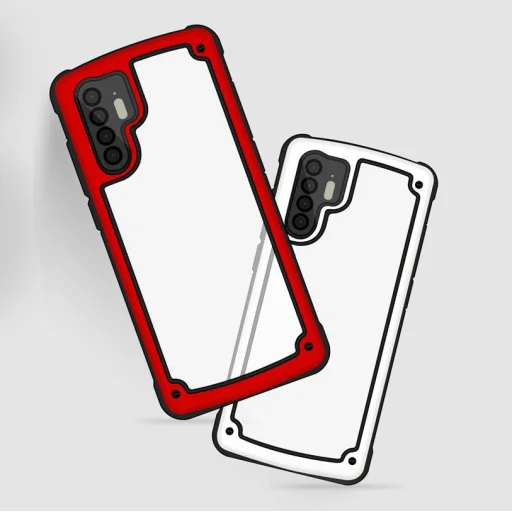 Huawei P30 Pro Hybrid PC és TPU tok arany - 7