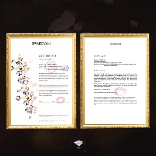 Kingxbar Wish tok Swarovski kristály díszítéssel Samsung S10 arany színben - 10