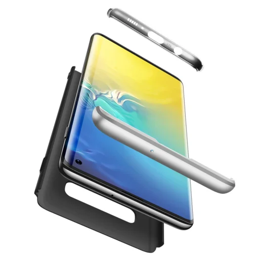 GKK 360 tok Samsung S10 fekete/ezüst színben - 5