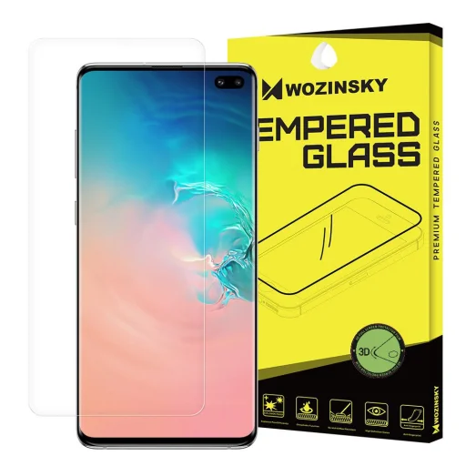 WOZINSKY 3D kijelzővédő PET fólia Samsung S10 Plus - 1