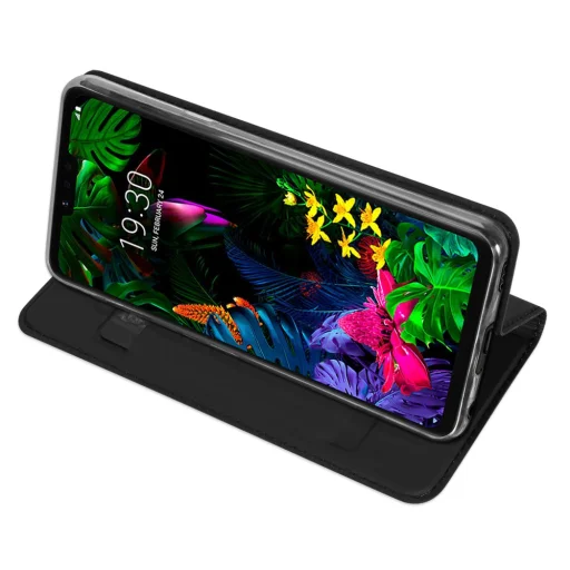 Dux Ducis Skin Pro fliptok LG G8 ThinQ fekete - 5