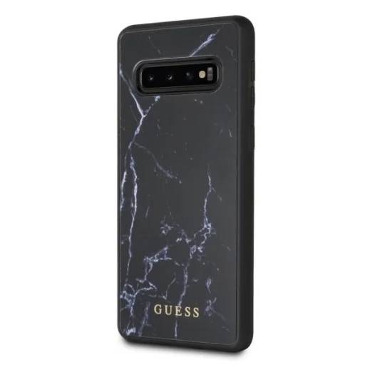 Guess Samsung S10 Plus tok fekete márvány mintázattal - 2