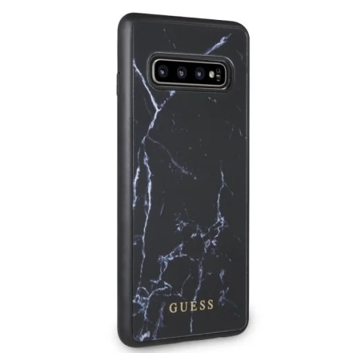 Guess Samsung S10 Plus tok fekete márvány mintázattal - 3
