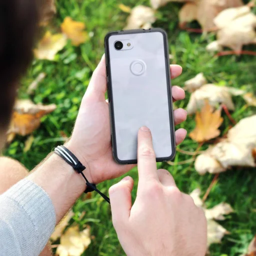 Ringke Fusion Google Pixel 3A fekete tok - 7