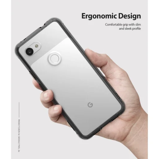 Ringke Fusion Google Pixel 3A fekete tok - 4