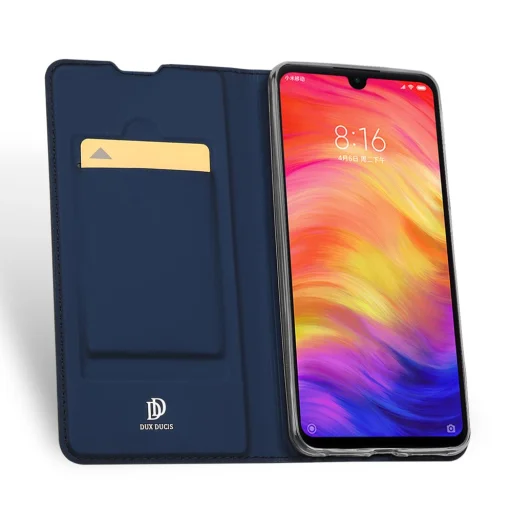 Dux Ducis Skin Pro fliptok Xiaomi Redmi Note 7 kék - 4