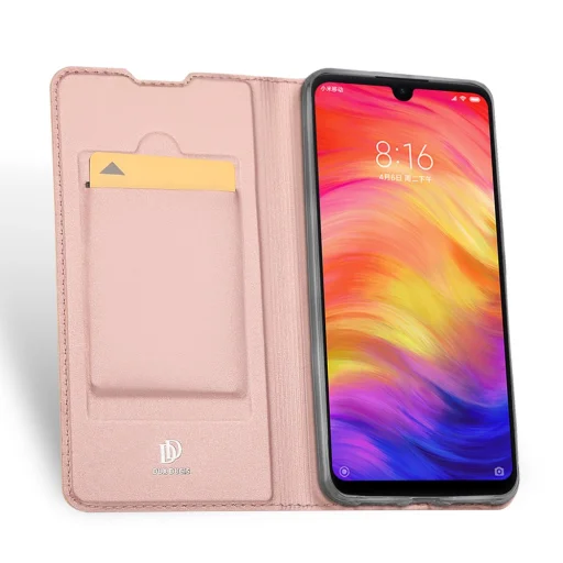 Dux Ducis Skin Pro fliptok Xiaomi Redmi Note 7 pink - 4
