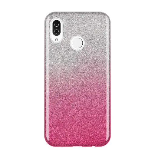 Wozinsky flitteres tok Xiaomi Redmi Note 7 pink - 1
