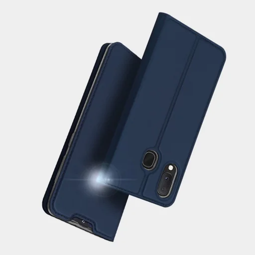 Samsung A40 Dux Ducis Skin Pro fliptok fekete - 10