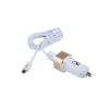 Autós szivargyújtós töltő micro-USB fehér színben - 3