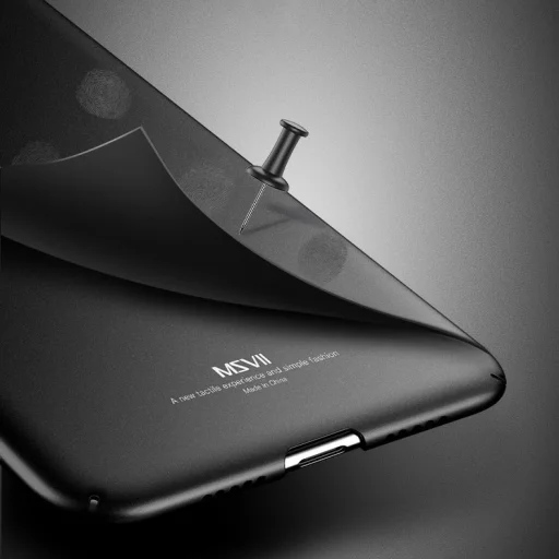 MSVII Simple ultra vékony PC tok Xiaomi Mi 9 fekete - 6