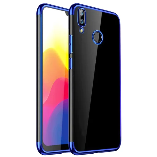 Xiaomi Redmi Note 7 Áttetsző TPU gél tok kék - 2