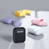 Baseus Airpods 1/2 Ultravékony szilikon tok pink (WIAPPOD-BZ04) thumbnail