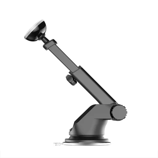 Baseus teleszkópos mágneses autós telefontartó ezüst (SULX-0S) - 5