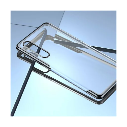 Huawei P30 Pro Baseus Shining gél tok átlátszó/fekete - 2