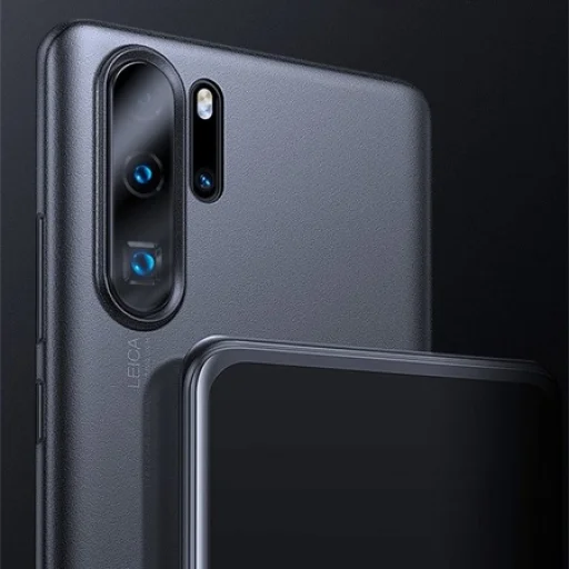 Baseus Wing Ultra Thin PP ultra vékony fekete Huawei P30 Pro tok - 7