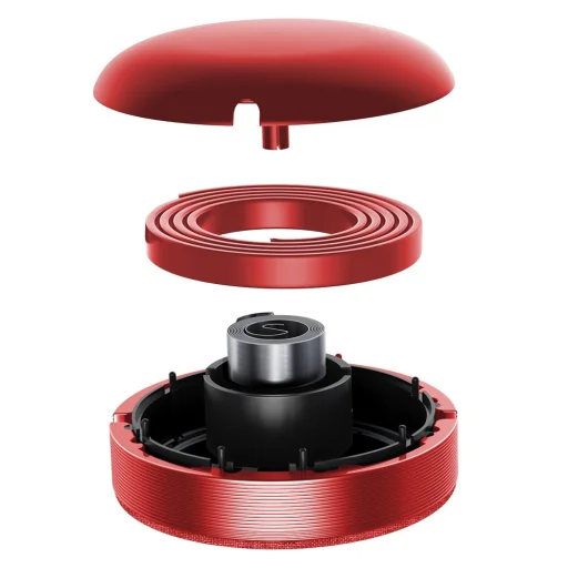 Baseus Fabric USB HUB Lightning/ micro-USB/ USB Type-C csatlakozókkal 3.5A 1,2 m piros - 6