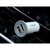 Remax szivargyújtós autós töltő 2 USB aljzattal 1A/2.1A fekete thumbnail