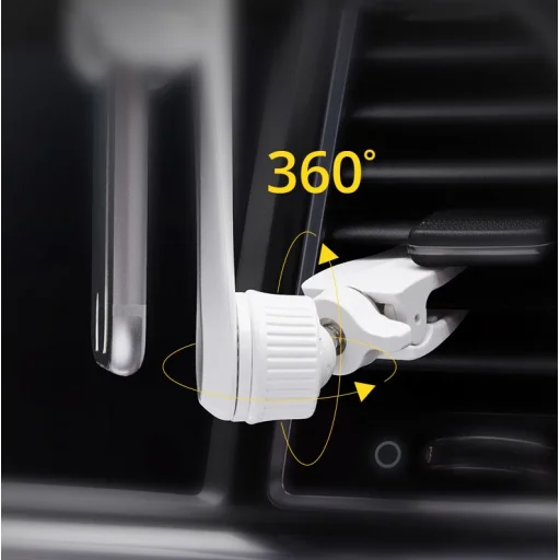 Remax autós szellőzőre erősíthető telefontartó fekete - 10