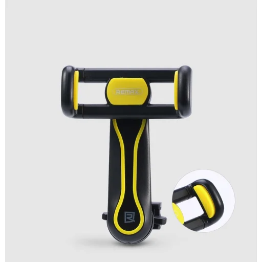 Remax autós szellőzőre erősíthető telefontartó fekete - 2