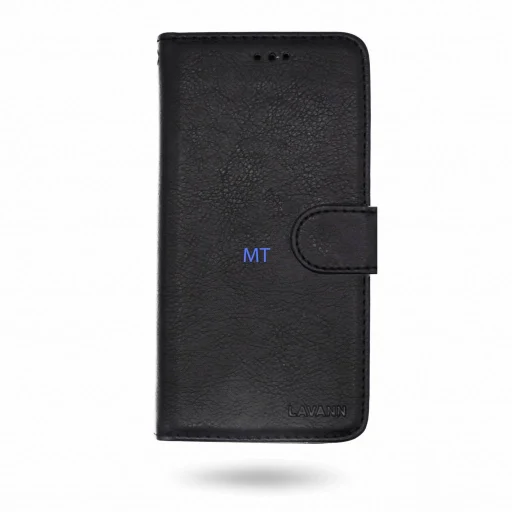 Lavann 2in1 bőr fliptok Huawei P30 Pro fekete - 3