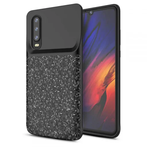 TECH-PROTECT akkumulátoros tok 4700mAh fekete Huawei P30 - 1
