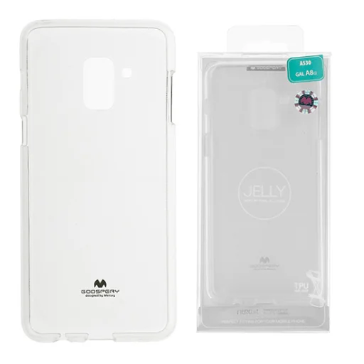 Samsung A70 Mercury Jelly szilikon tok átlátszó - 1