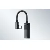 Mcdodo CA-1880 USB-C - AUX mini jack 3.5mm + USB-C (60W PD) átalakító adapter (fekete) DAC - 6