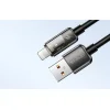 Mcdodo CA-3140 USB-A - Lightning kábel 12W, 1.2m (fekete) thumbnail