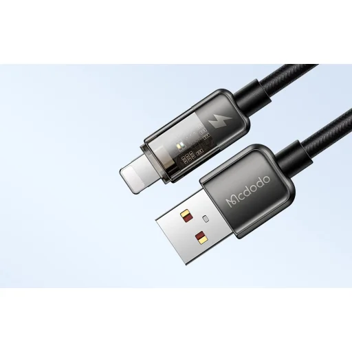 Mcdodo CA-3140 USB-A - Lightning kábel 12W, 1.2m (fekete) - 6