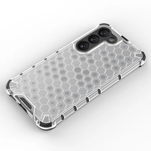 Samsung Galaxy S23 Plus Honeycomb armor TPU tok fekete - 7