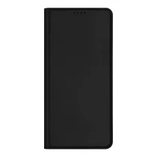 Realme 10 Pro Dux Ducis Skin Pro Öko Bőr fliptok fekete