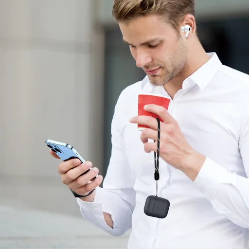 AirPods 1/2 Dux Ducis Plen tok kék - 9